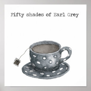 Pôster 50 Sombras De Cinza De Earl