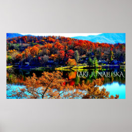 PÔSTER 50 X 27 LAKE JUNALUSKA PREMIUM CANVAS