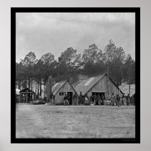 Poster 50th Engenheiros de New York pelo comissário 1864