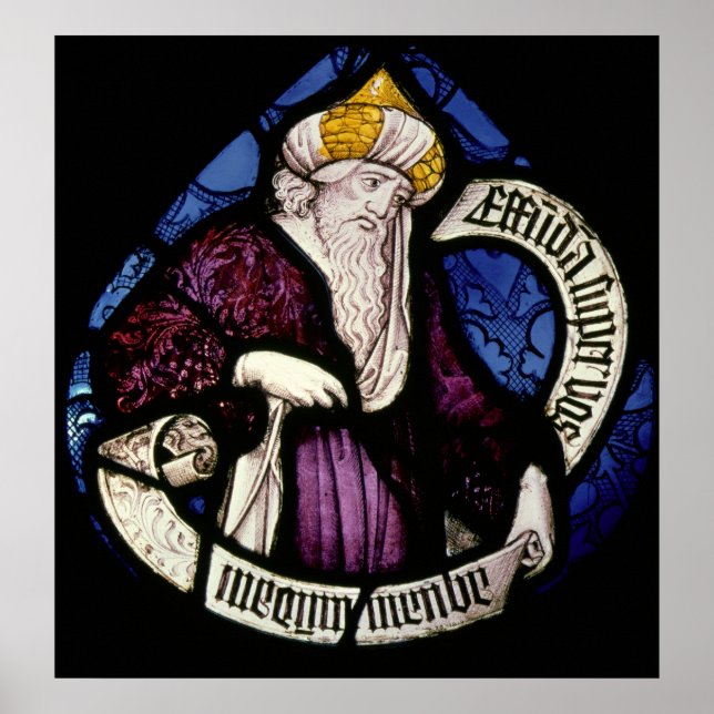 Pôster 52:Roundel do profeta Ezekiel, 15 (Frente)