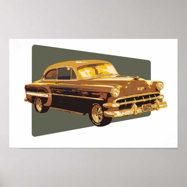 Poster 54 Chevy (Frente)