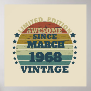 Poster 55 anos de safra personalizados 55 anos