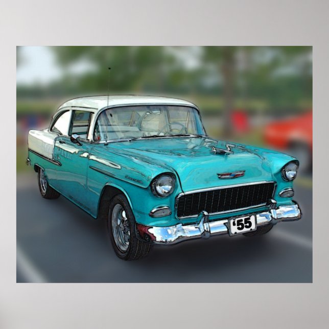 Poster 55 Chevy (Frente)