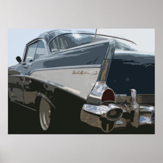 Poster 57 Chevy Bel Air