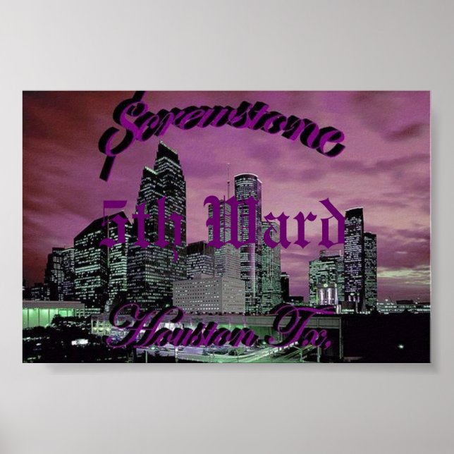 Pôster 5 de Pedra de Trilho Ward Houston,Tx (Frente)