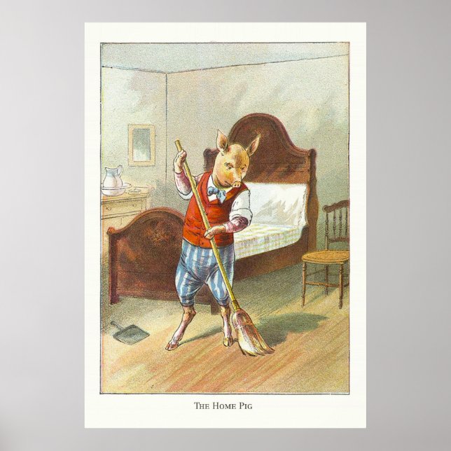 Pôster 5 Pequenos Porcos: O Porco Doméstico (Frente)