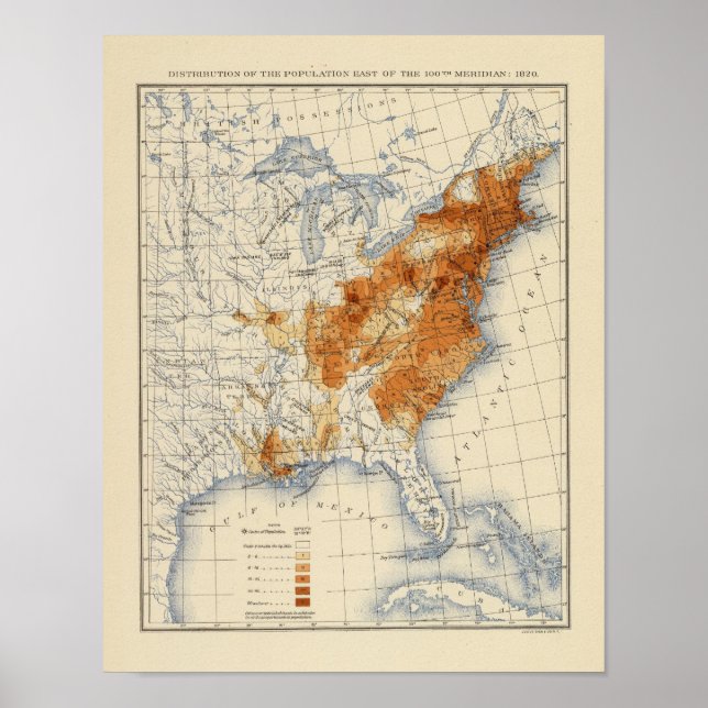 Poster 5 População 1820 (Frente)