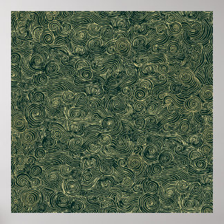 Poster 5k Arte tradicional de parede de Design chinês tra