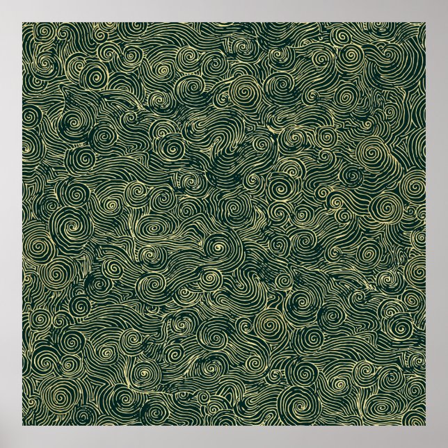 Poster 5k Arte tradicional de parede de Design chinês tra (Frente)