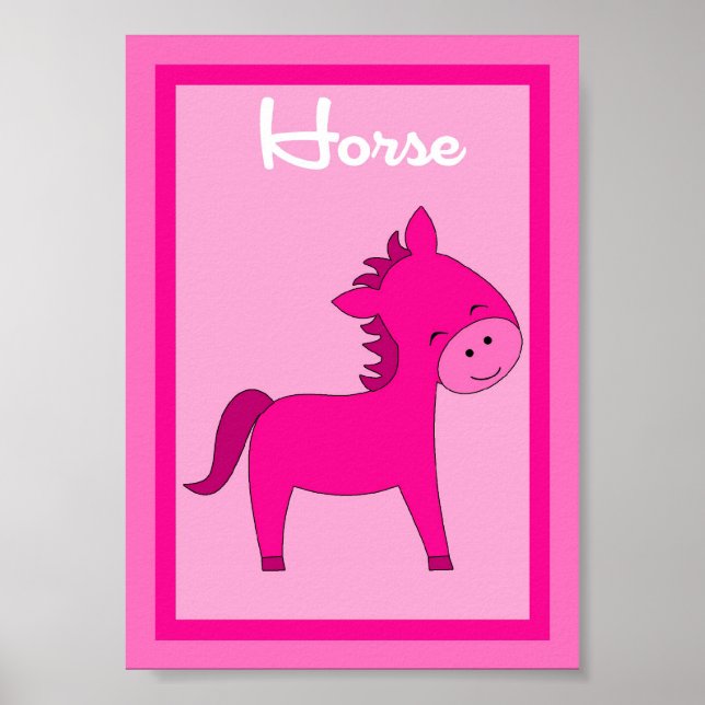 Poster 5X7 Barn Yard Girls Wall Art (Frente)