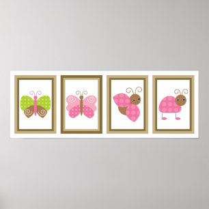 Pôster 5X7 Coleção de Arte de Jardim Berry