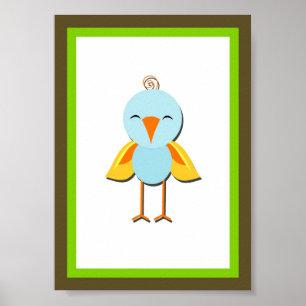 Poster 5X7 Jungle Animal Wall Art