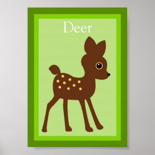 Pôster 5X7 Veer Forest Amigos Wall Art