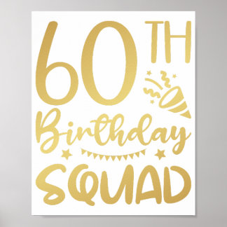 Poster 60º Aniversário do Esquadrão 60