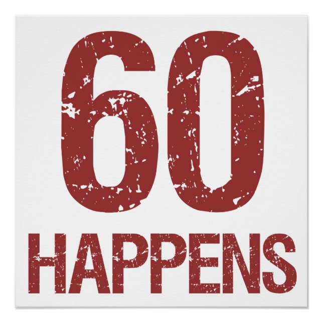 Pôster 60º aniversário do Humor (Frente)