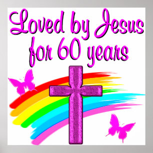 PÔSTER 60º DEUS AMOR