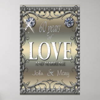Pôster 60 anos de amor