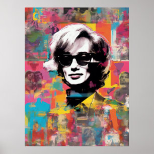 Poster 60 anos, Pop, decoração doméstica