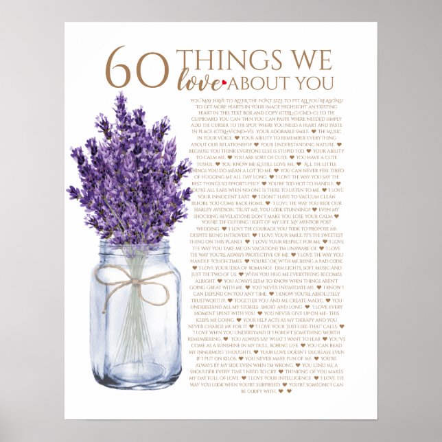 Poster 60 coisas que amamos sobre sua tia-avó lavanda (Frente)