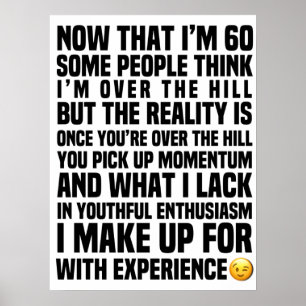 Poster 60 É Uma Velha Engraçada