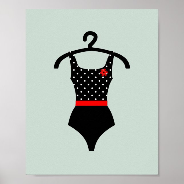 Poster 60, vestido (Frente)