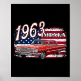 poster Chevy Impala Lowrider 1960 | Zazzle Brasil