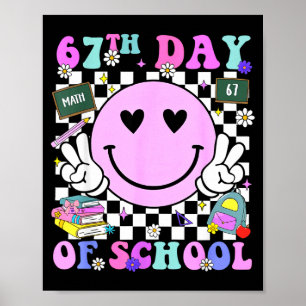 Poster 67º Dia De Escola Engraçado 6 7 Professores Alunos