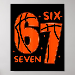 Poster 67 Basquete Seis Sete 6 7 Meme 6 