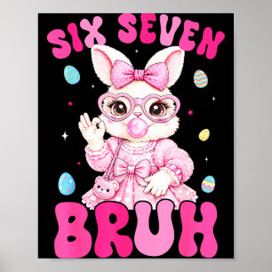 Poster 67 Bunny Divertido Para Crianças Menina Menino Mul