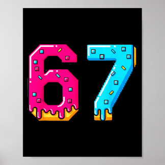 Poster 67 Camisa Beisebol Estilo de Vida 101 Vestuário Ju