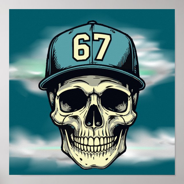 Poster 67 Caveira (Frente)