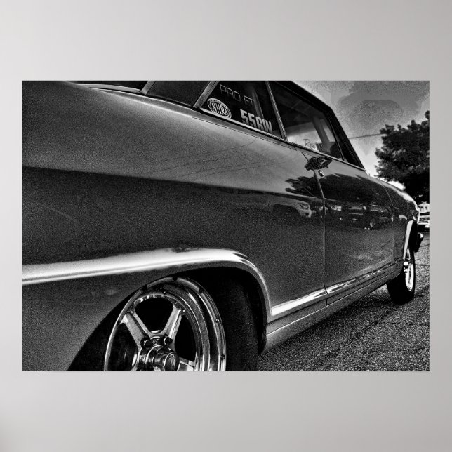 Pôster 67 chevy nova SS (Frente)