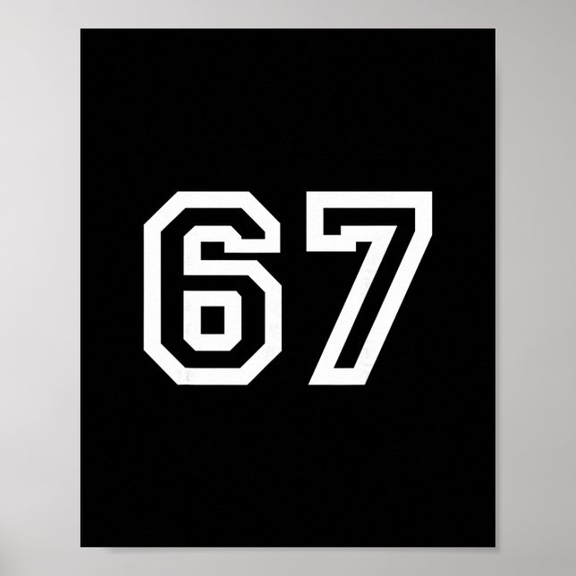 Poster 67 Design Minimalista  (Frente)