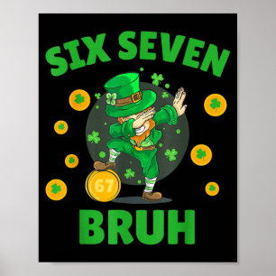 Poster 67 dia de são patrício seis sete crianças meninos