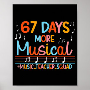 Poster 67 Dias Mais Musical Seis Sete Meme Professor de M