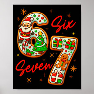 Poster 67 Dito Meme de Natal 6 7 Fantasia Meme Natal