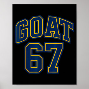 Poster 67 divertido Six Seven Geração Alpha Z Meme Rizz c
