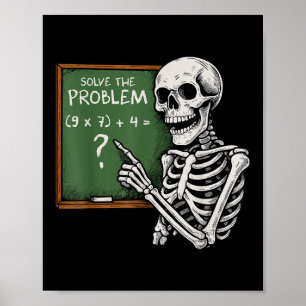 Poster 67 Halloween Matemática Divertida Seis Sete Meme B