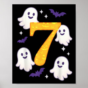 Poster 67 Halloween Meme Engraçado Seis Sete Fantasia de 