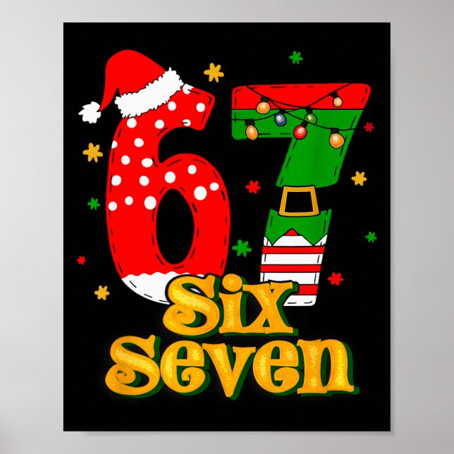 Poster 67 Mais Meme Candy Cane Seis Sete Crianças Homens  (Frente)