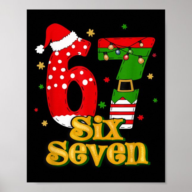 Poster 67 Mais Meme Candy Cane Seis Sete Crianças Homens  (Frente)