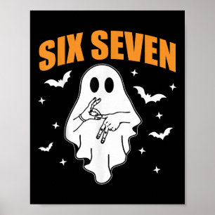 Poster 67 Meme Engraçado Fantasma Halloween Assombrado 6 