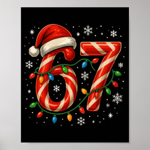 Poster 67 Meme Natal Divertido Seis Sete Luzes de Natal D