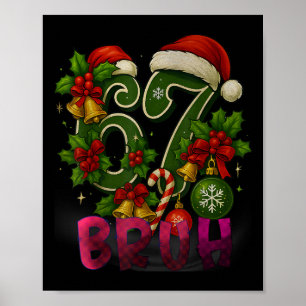 Poster 67 Meme Piadas Natal Vermelho Xadrez Natal Camisas