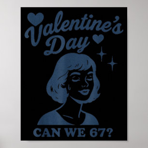 Poster 67 Meme Podemos Ser 67 Namorados Retro Vintage Mão