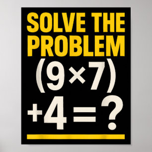 Poster 67 Meme Professor de Matemática Engraçado Escola 6