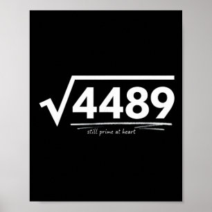 Poster 67 Meme Raiz Quadrada 4489 Gíria Aniversário Matem