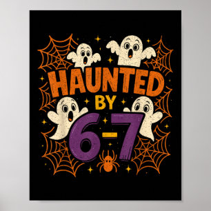 Poster 67 Meme Tendência Halloween Divertido Seis Sete Ge
