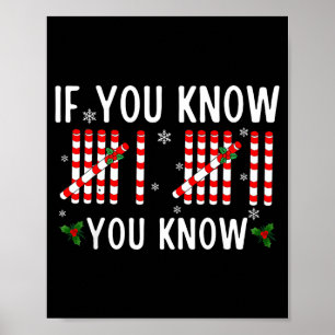 Poster 67 Natal Engraçado Se Você Sabe Você Sabe Seis Set