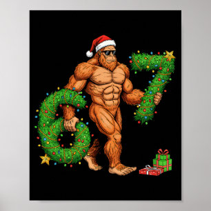 Poster 67 Natal Sasquatch Piada Meme 67 Natal Homens